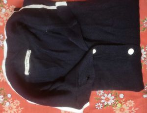 Black And Blue Cardigan