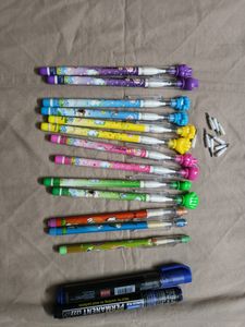 Stationery-Pencil And Permanent Marker