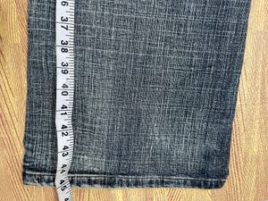 Outman Man Denim Wide Leg Blue Jeans