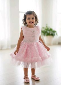 Adorable Pink Tulle Dress