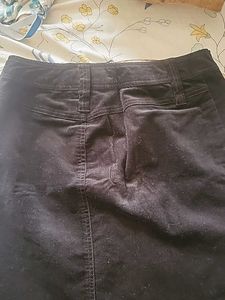 Corduroy Mini Skirt
