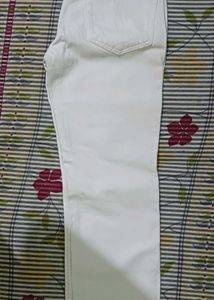 White Denim Jeans