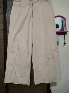 Straight Nude Trousers @149