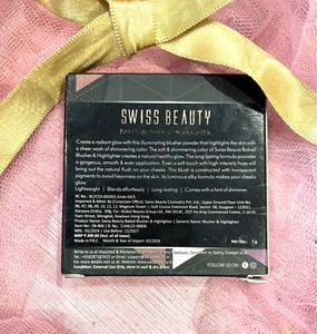 New Swiss Beauty Blusher And Highlighter