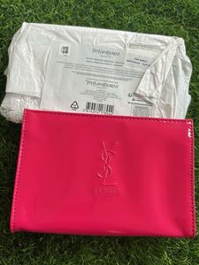 YSL Pink Pouch