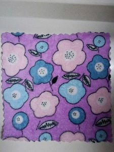 Floral Print Throw Napkin