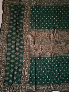 Bottle Green Fancy Duppata