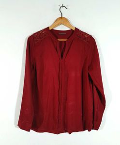 🔥SALE🔥Maroon Top For Women's