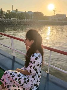 Chic Black &amp; White Print Dress 💕