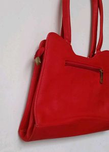 New Red Hand Bag