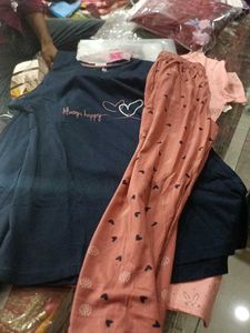 Cute Nightsuit Set 2pc Combo
