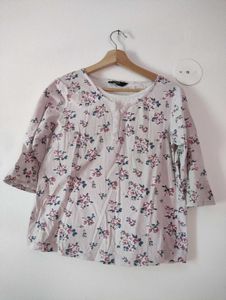3/4th Sleeves T Shirt For Women, 38 Inch