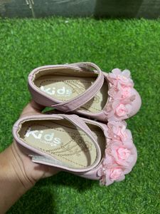 2 Pair Of Footwear For Baby Girl