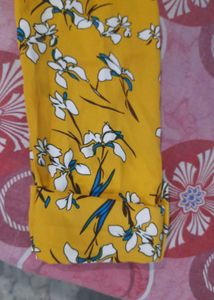 &#34;Miss Olive&#34; A Line Women Dress, Mustard Colour