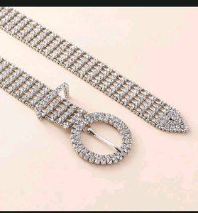 Sparkling Rhinestone Belt