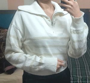 White Girls Winter Sweater