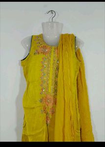 Beautiful Suit With Plazo