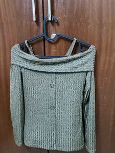 Party-wear Off Shoulder Top