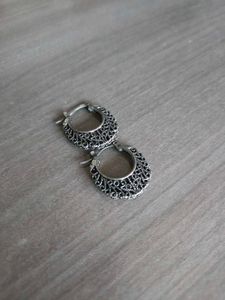 Filigree Hoop Earrings