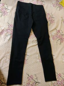 Black Colour High Waist Jeggings/Jeans from Myntra