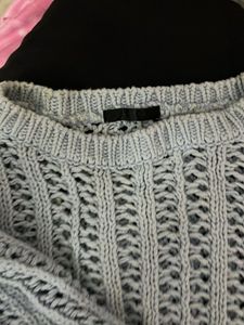 Crochet Knit Sweater