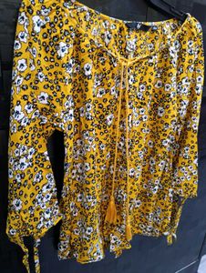 Fig Floral Top - L