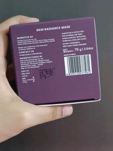 Foxtale Skin Radiance / Purple Facemask