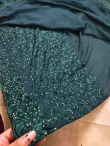 Unique Design Embroidary Saree 🫰🎁