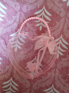 Pink Heart Purse