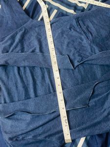 Leelan Blue Top - Size L