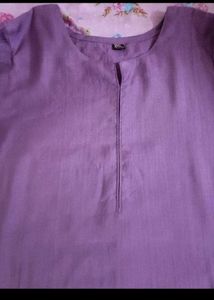 Kurta Pent Dupatta Lavender
