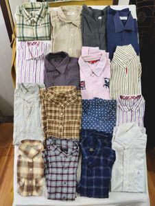 Men 16 Branded Shirts Combo