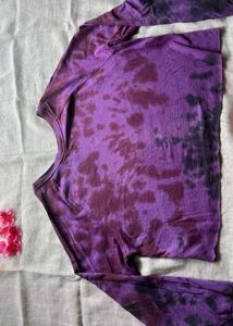 Tie-dye Cropped Top