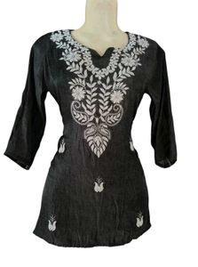 Beautiful Lakhnawi Short Kurti😍🫶🏻