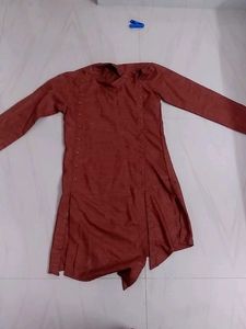 Stylish Brown Kurti,nee