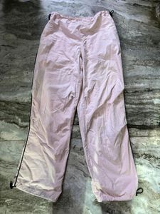 New Pink Parachute Pants With Freebie