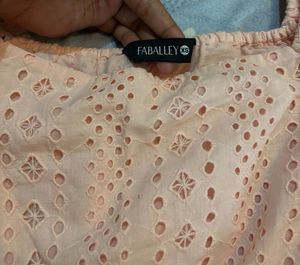 Pink Puff Sleeve Top