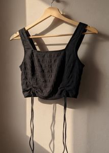 Black Crop Top