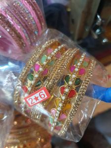 Brass Bangles Set