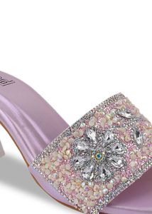 BASED Women Embellished Party Block Sandals