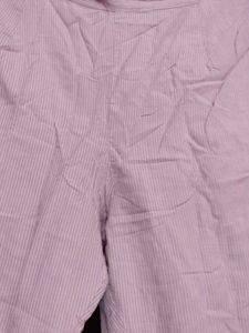 Pink Embroidered coord set