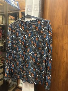 Floral Sheer Long Sleeve Top – Elegant &amp; Breezy