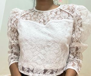 Laced Crop Top