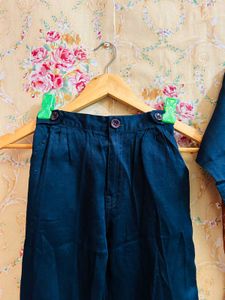 🇳🇿💫💗Boys&#39; Navy Blue Kurta Set