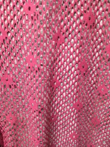 Pink Crochet Dress
