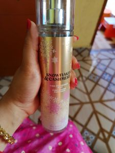 Empty Bottle Of Snowflake And Cashmere