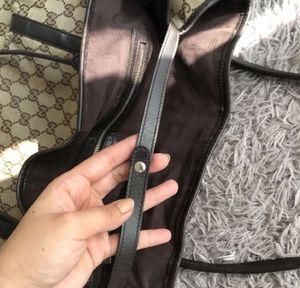 Authentic Gucci GG Canvas Twins Large Tote