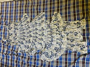 One Piece Ethnic Flarred Gown With Choker Dupatta