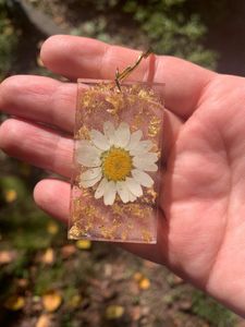 Real Flower Pendant Necklace🌼