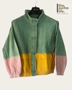 Coudroy Jacket With Zipper | 40 Inches | Faded